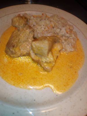 Recette Sauté de porc au curry au cookéo