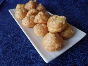Recette Gougères au Munster et au gruyère