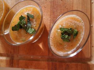 Recette Soupe de melon charentaise