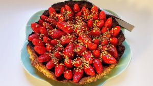 Recette Tarte sablée aux fraises