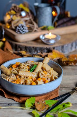 Recette Pâtes au boeuf et carotte à la crème