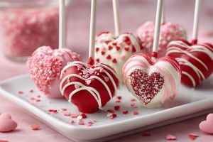 Recette Valentine’s Day Heart-Shaped Cake Pops: A Sweet Surprise!