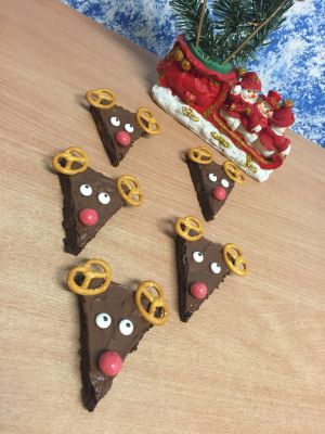 Recette Rennes de Noel en chocolat : Fondant Vegan chocolat patate douce