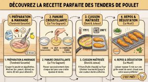 Recette Découvrez la recette parfaite des tenders de poulet