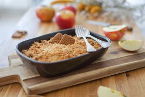 Recette Crumble pomme speculoos