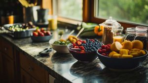 Recette Quels ingrédients sont nécessaires pour un smoothie bowl aux fruits rouges