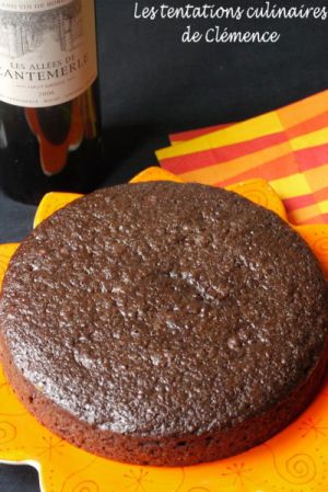 Recette Gâteau vegan au chocolat et vin rouge