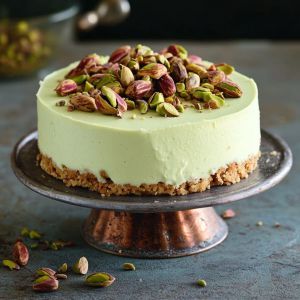 Recette Découvrez comment préparer un Délicieux Cheesecake aux Pistaches sans Cuisson en Moins de 5 Heures !