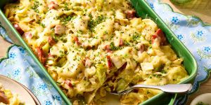 Recette Pierogi Cabbage Casserole