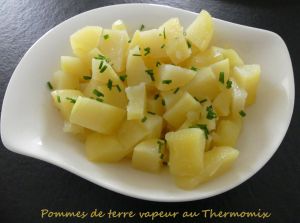 Recette Pommes de terre vapeur au Thermomix *