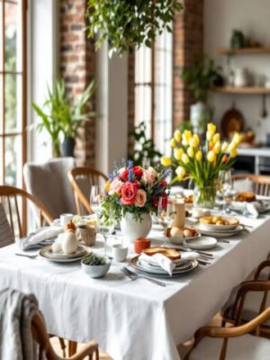 Recette L’art de la décoration pour un brunch chic et convivial