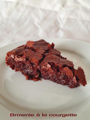 Recette Brownie à la courgette