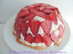 Recette Charlotte aux fraises