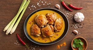 Recette Thaïlandaise : cuisses de Poulet Saté