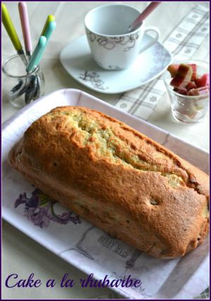 Recette Cake Rhubarbe