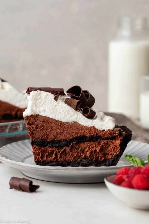 Recette Sky-High Chocolate Mousse Pie