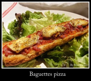 Recette Baguettes pizza