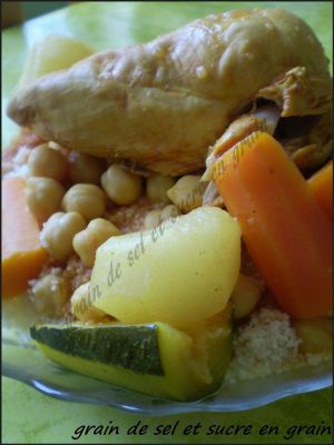 Recette Couscous au poulet