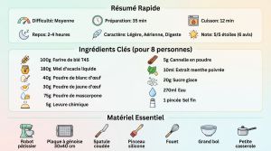 Recette Bûche Noël menthe miel cannelle : recette légère [2025]