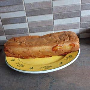 Recette Cake tomates séchées mozza au combi ninja
