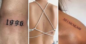 Recette Tatouage date d’anniversaire : 50 tattoos pour vous inspirer