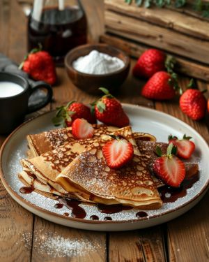 Recette Délicieuse : Crêpes au Chocolat Fondant pour un Régal Inégalé