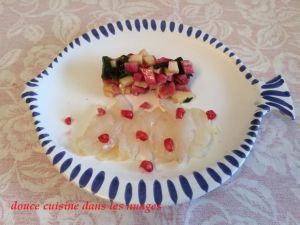 Recette Tartare de haddock du Fumoir de Saint Cast et salade de pomme radis rose
