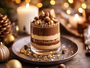 Recette Entremet praliné de Noël