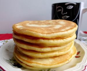 Recette Pancakes express au yaourt