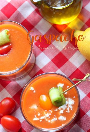 Recette Gaspacho aux Tomates Fraîches
