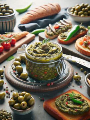 Recette Tapenade verte : la star des apéritifs méditerranéens