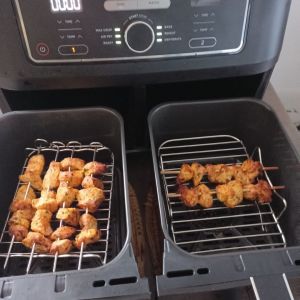 Recette Brochettes de dinde à l'air fryer Ninja AF400eu
