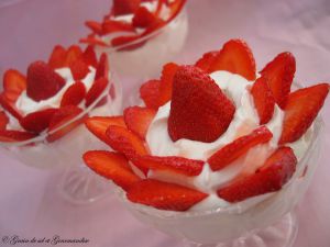 Recette Fontainebleau aux fraises