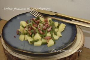 Recette Salade de pommes de terre et haricots