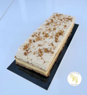 Recette Entremets noisette acidulé