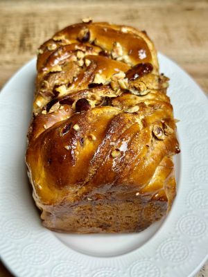 Recette Brioche Babka Praliné Noisettes