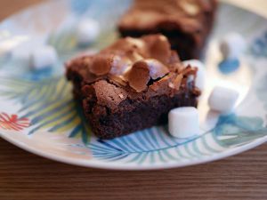 Recette Brownie chewy aux chamallows