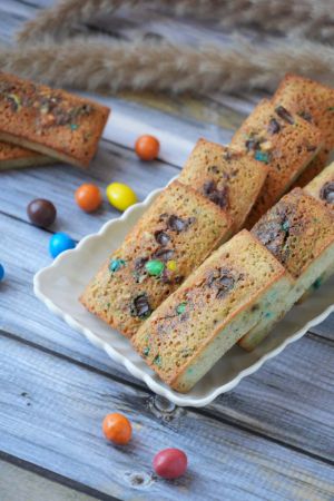 Recette Financiers aux M&M's