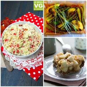 Recette Menu VG du vendredi – Retour du marché