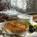 Recette Tourte de perdreaux aux scorsonères et figues