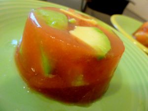 Recette Avocat tomate en gelée