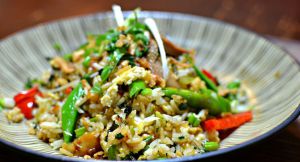 Recette Riz thaï aux légumes épicés