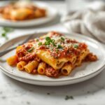 Recette Best Ever Baked Ziti with Ground Beef