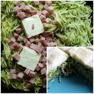 Recette Croque courgettes jambon