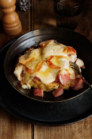 Recette Steaks de chou-fleur gratinés