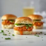 Recette Buffalo Chicken Sliders