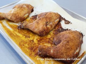 Recette Cuisses de poulet croustillantes