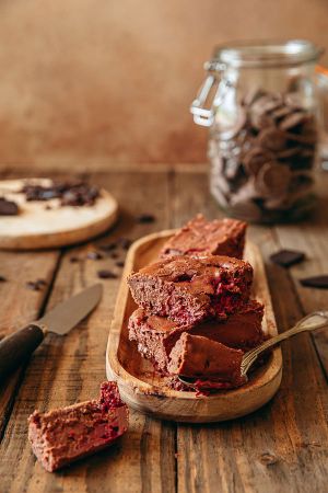 Recette Fondant chocolat framboises à l’air fryer