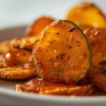 Recette Crispy Baked Zucchini Chips