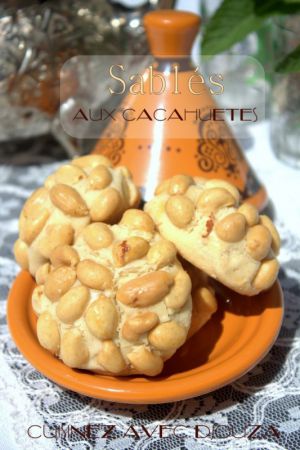 Recette Sablé fondant aux cacahuètes